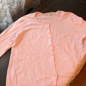 Gap pink cardigan